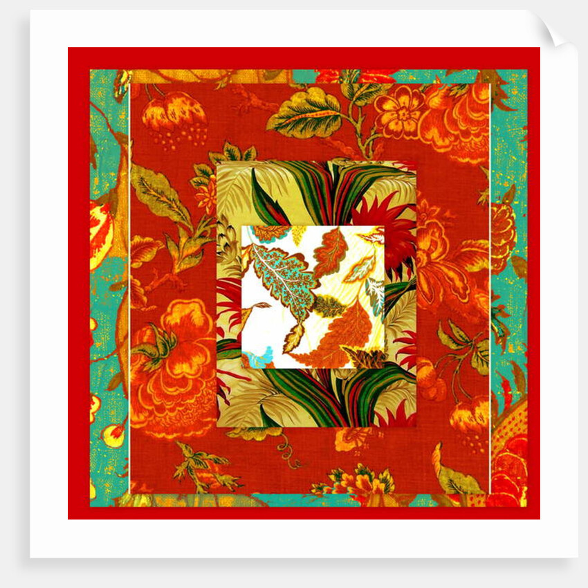 COLLAGE OF PATTERNS by Linda Arthurs