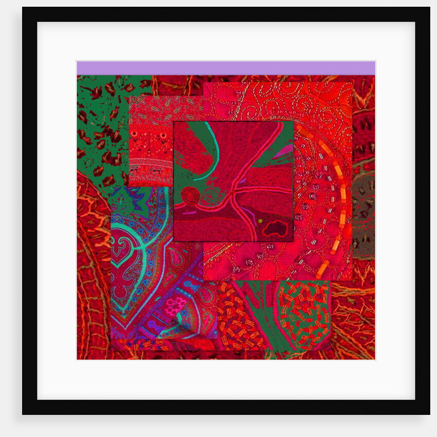 COLLAGE OF COLOR, 2018 by Linda Arthurs