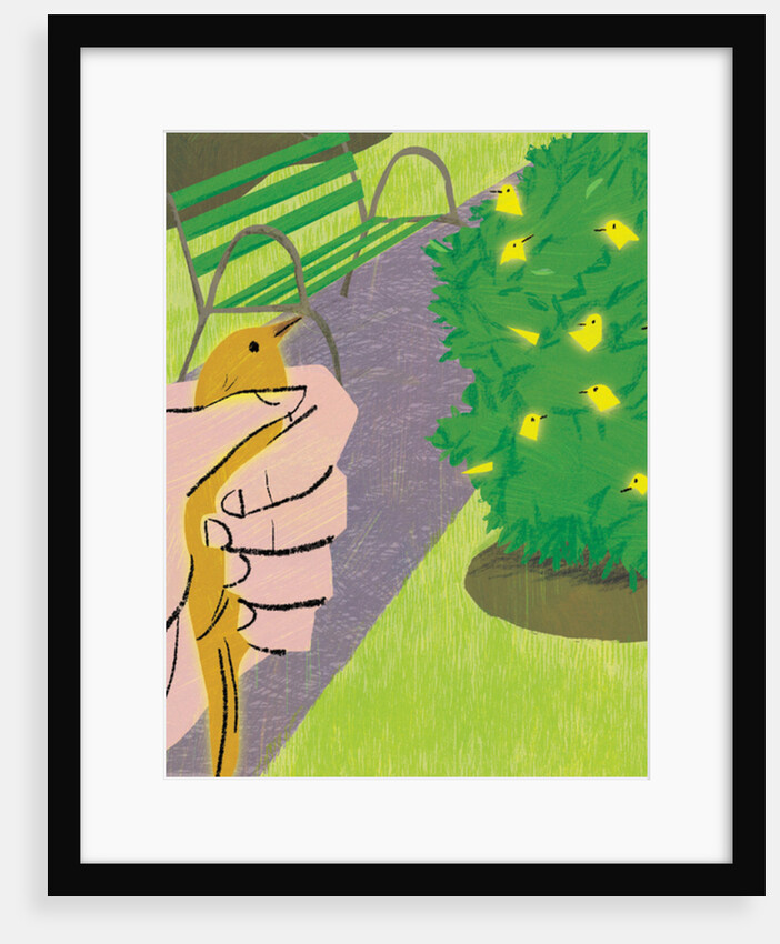 A Bird in the Hand..., 2016 by A.Richard Allen