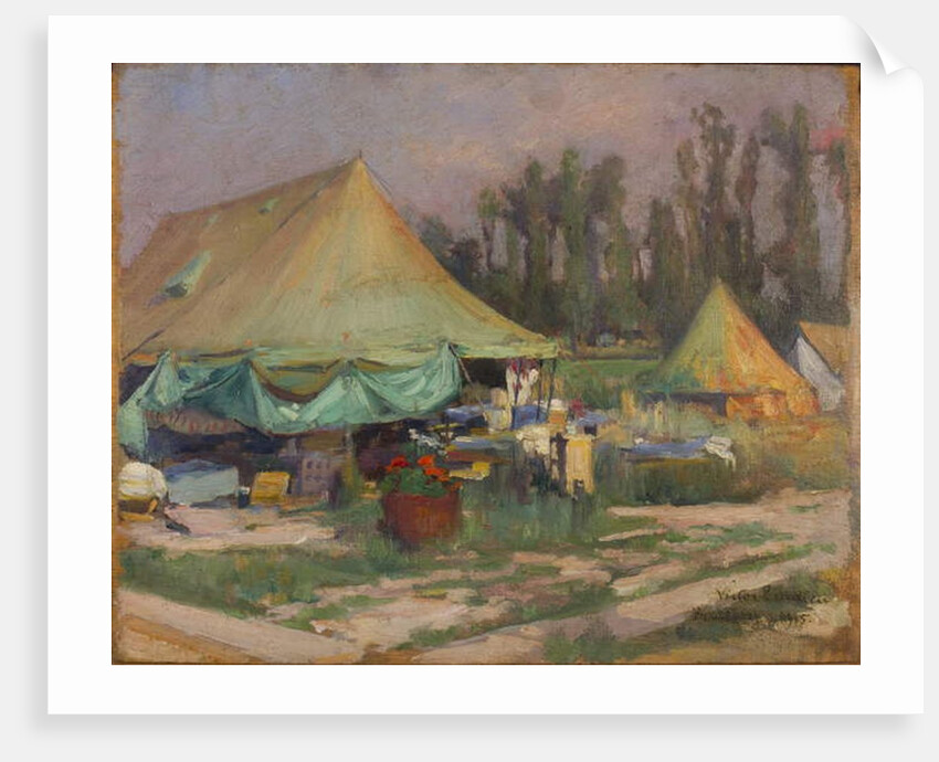 Bourbourg 1915 by Victor Francois Tardieu