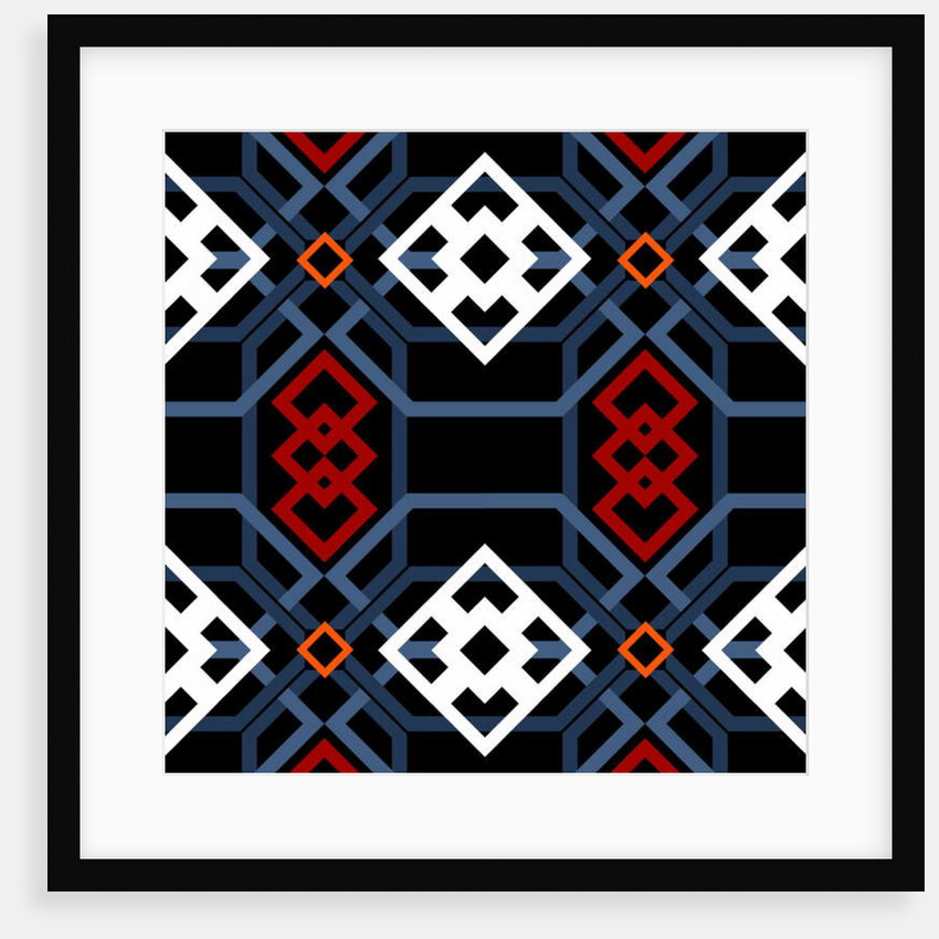 Andalucian geometric, 2018 by Andrew Watson