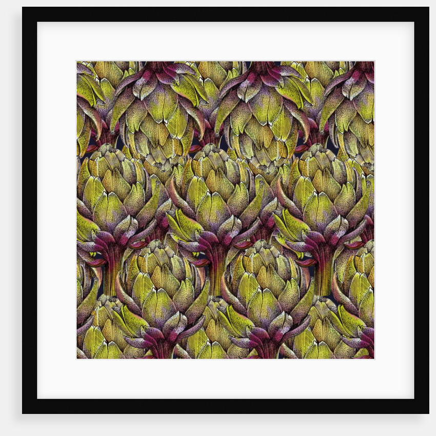 Globe artichoke heads, 2018 by Andrew Watson