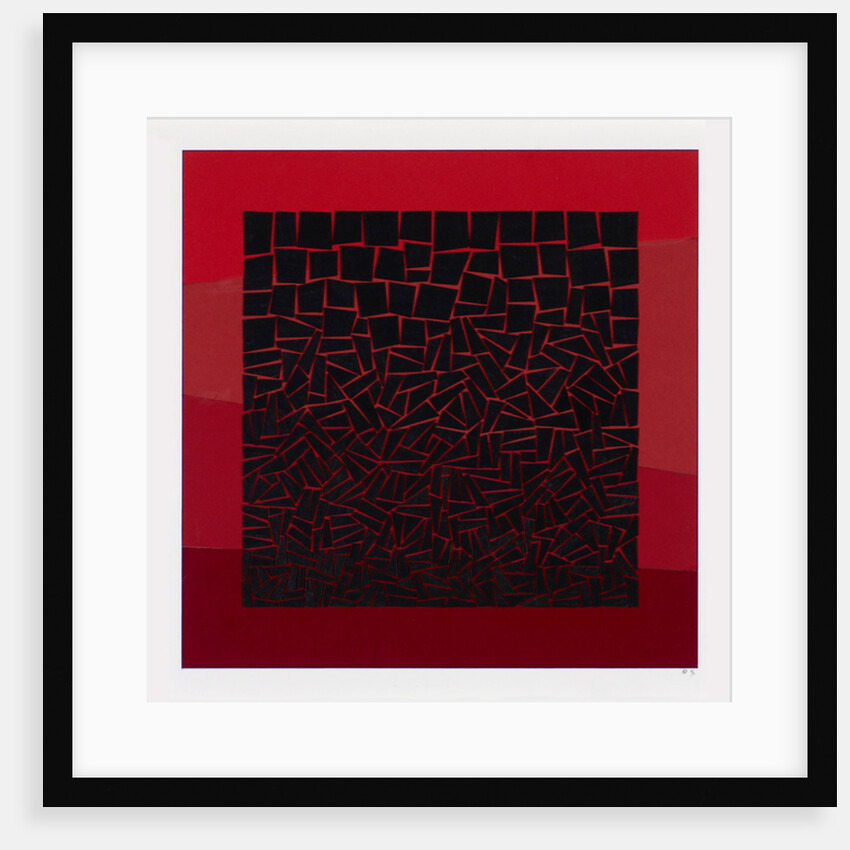 Red maze, 2012 by Alex Dunn