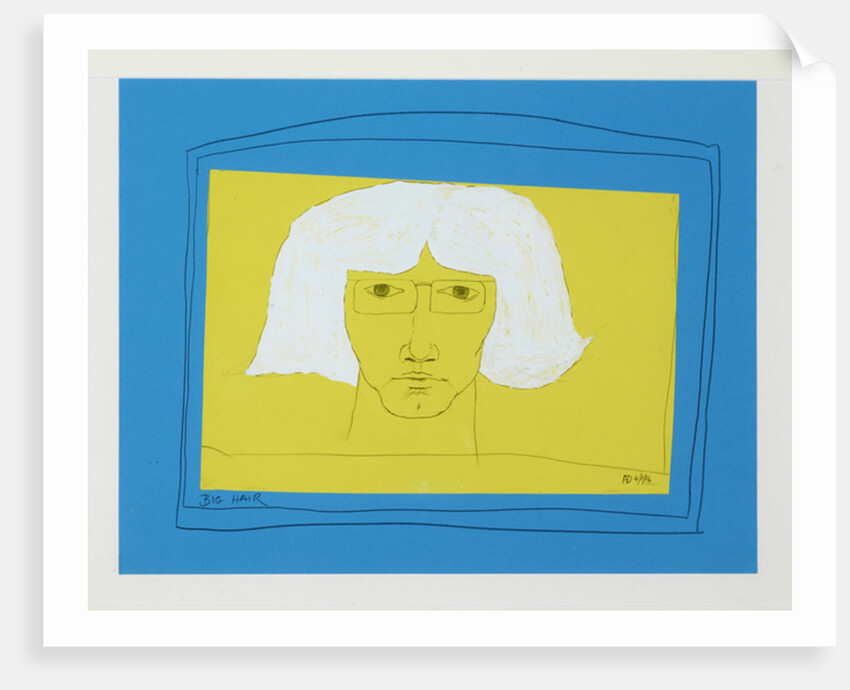 Big Hair, 2015 by Alex Dunn