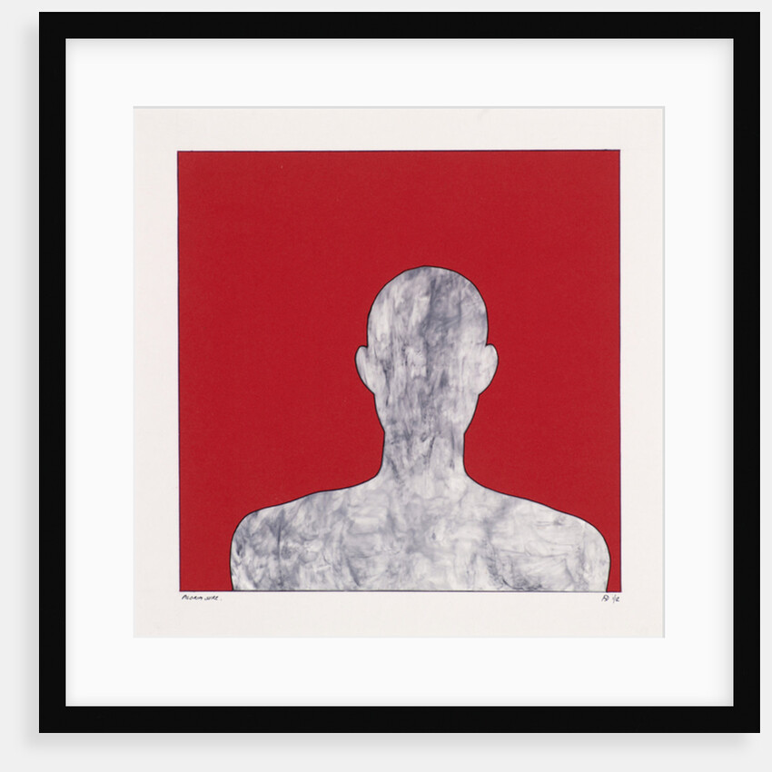 Pilgrim on red, 2013 by Alex Dunn