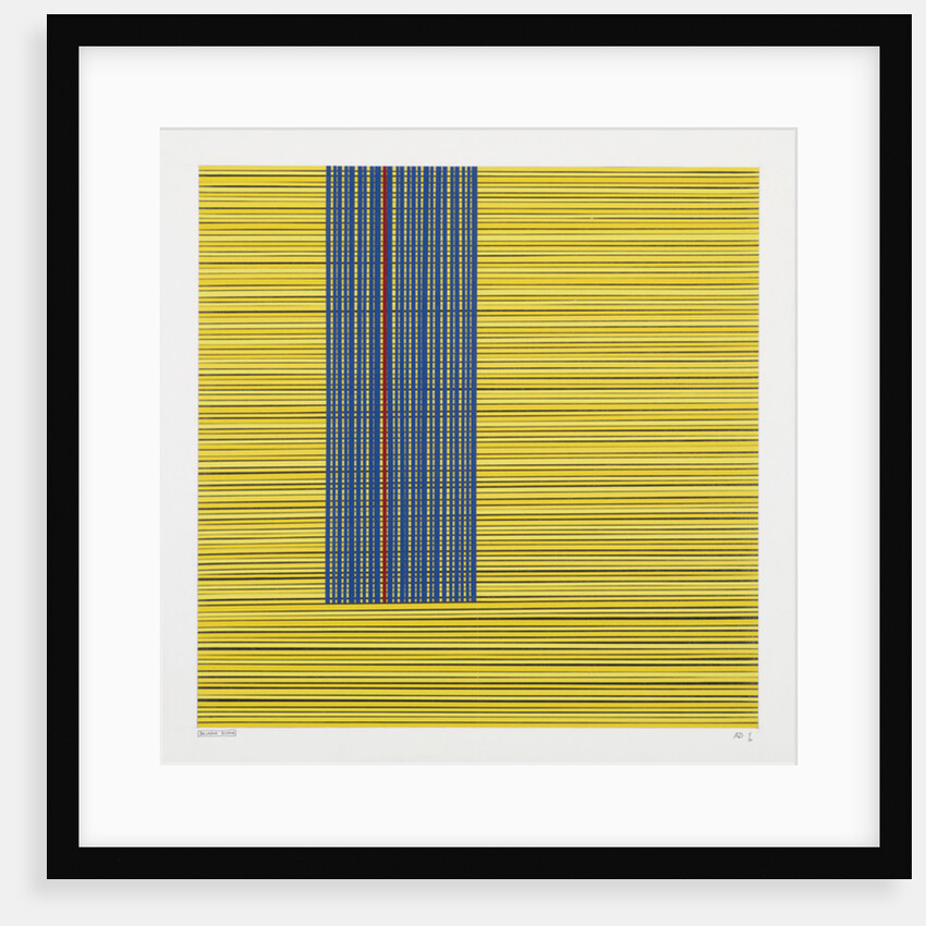 Yellow, blue and red by Alex Dunn