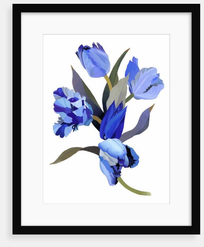 Blue tulip, 2017 by Hiroyuki Izutsu