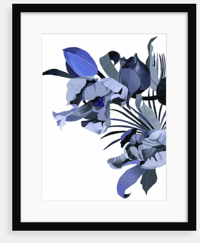 Tulip drawn in gray tone. by Hiroyuki Izutsu