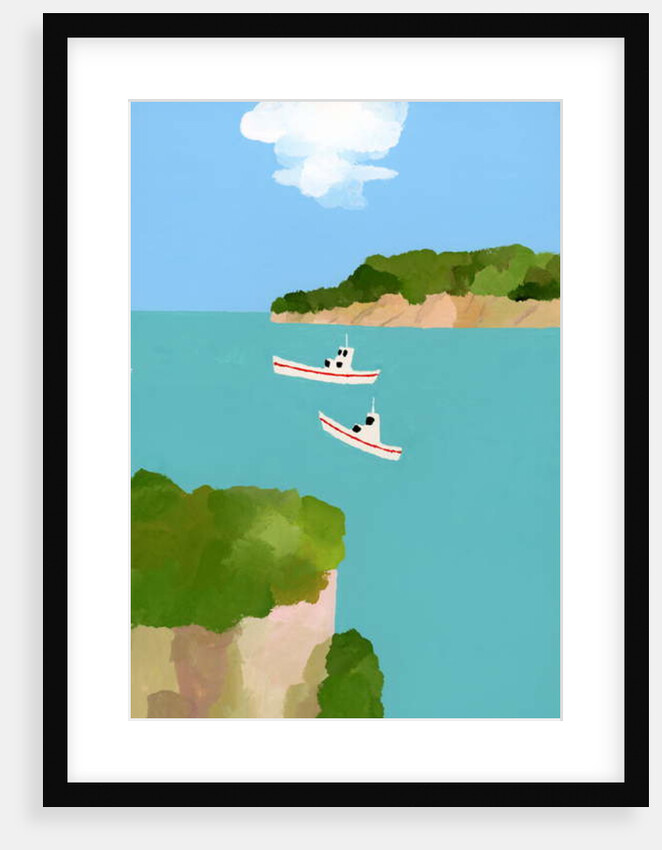 Peaceful sea, 2017 by Hiroyuki Izutsu