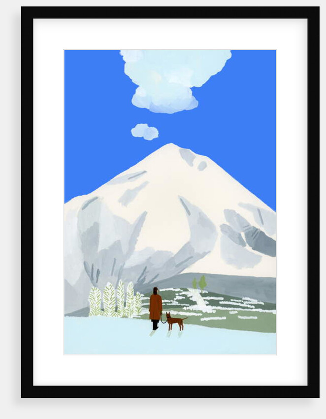 Snow mountain, 2016 by Hiroyuki Izutsu