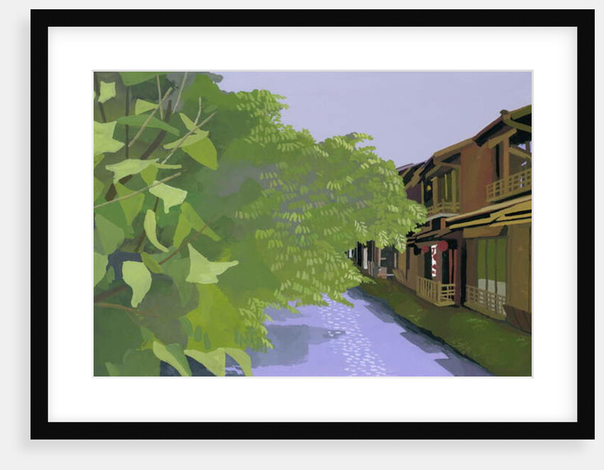 Kyoto Takase River, 2017 by Hiroyuki Izutsu