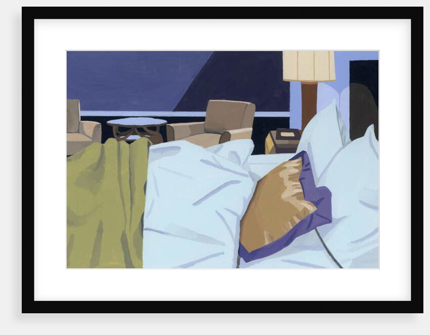 Hotel, bedroom, 2016 by Hiroyuki Izutsu