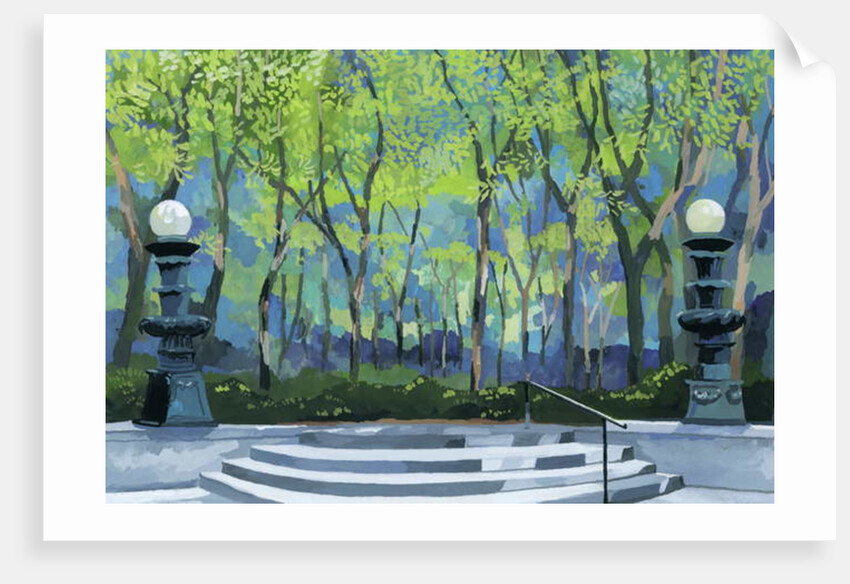Entrance of park,2016 by Hiroyuki Izutsu