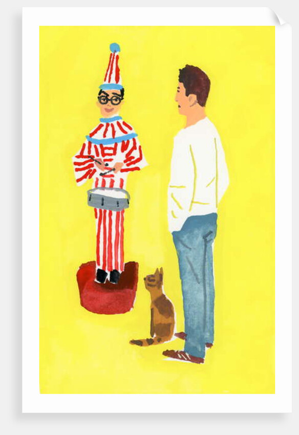 Osaka's specialty 'Kuidaore' doll,japan, 2016 by Hiroyuki Izutsu