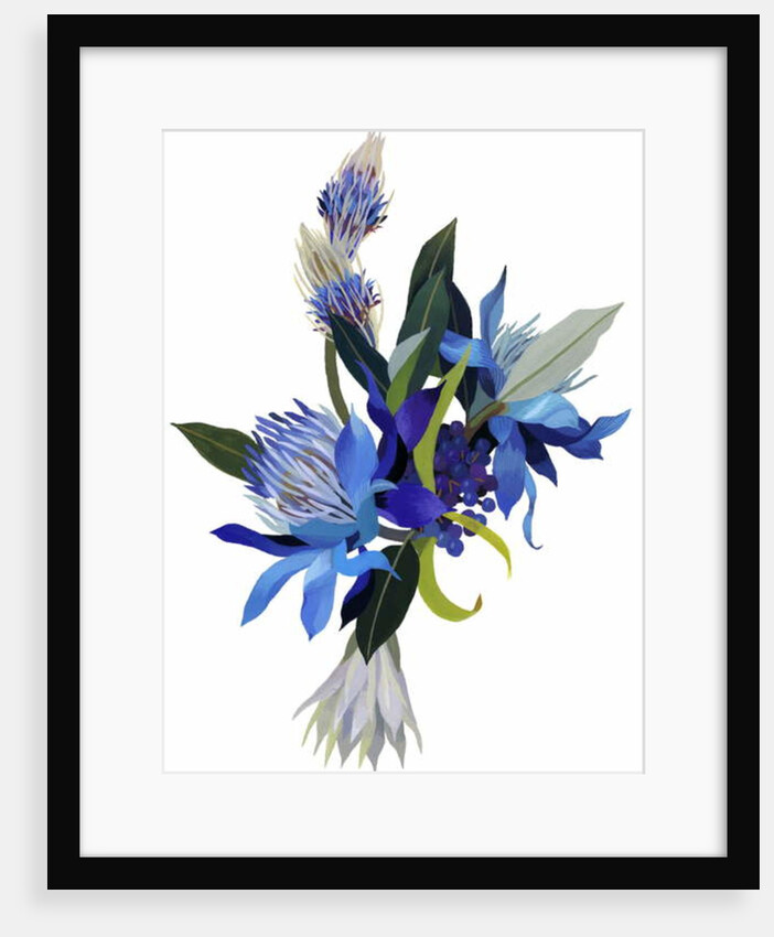 An imaginary flower with a blue base, 2003 by Hiroyuki Izutsu