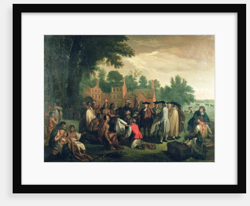 Penn's Treaty with the Indians by American School
