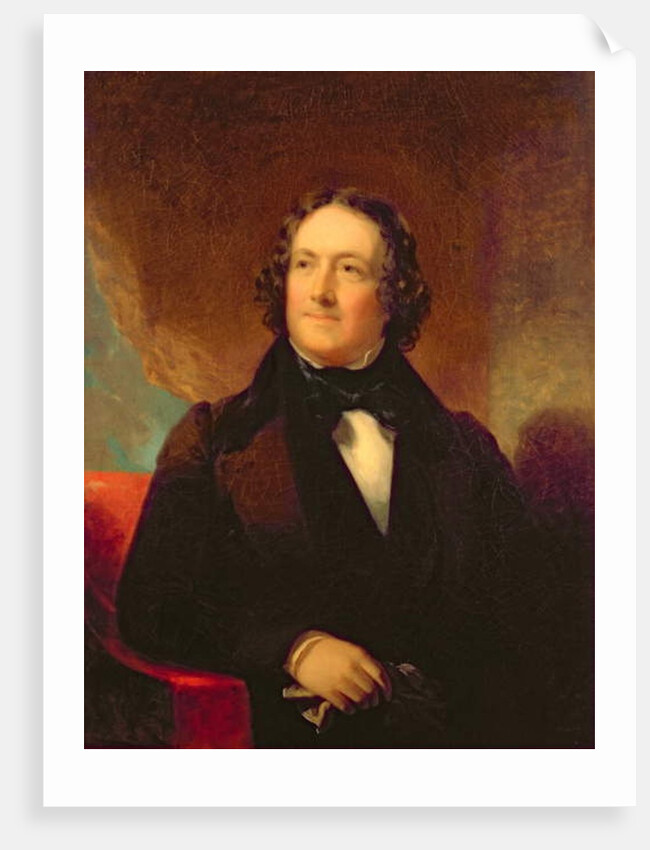 Nicholas Biddle copy of an original by James Peale by Christian Schussele