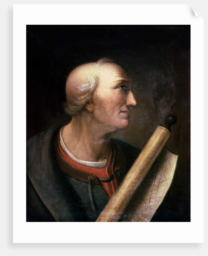 Portrait of Amerigo Vespucci 1816 by Charles Willson Peale
