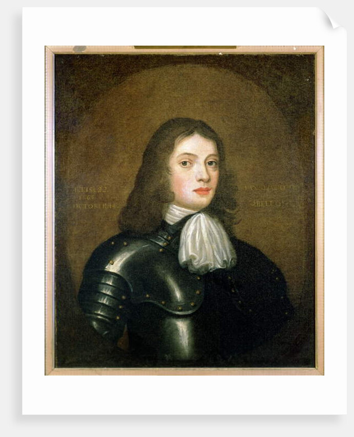 William Penn in Armour, aged 22, 1666 by English School