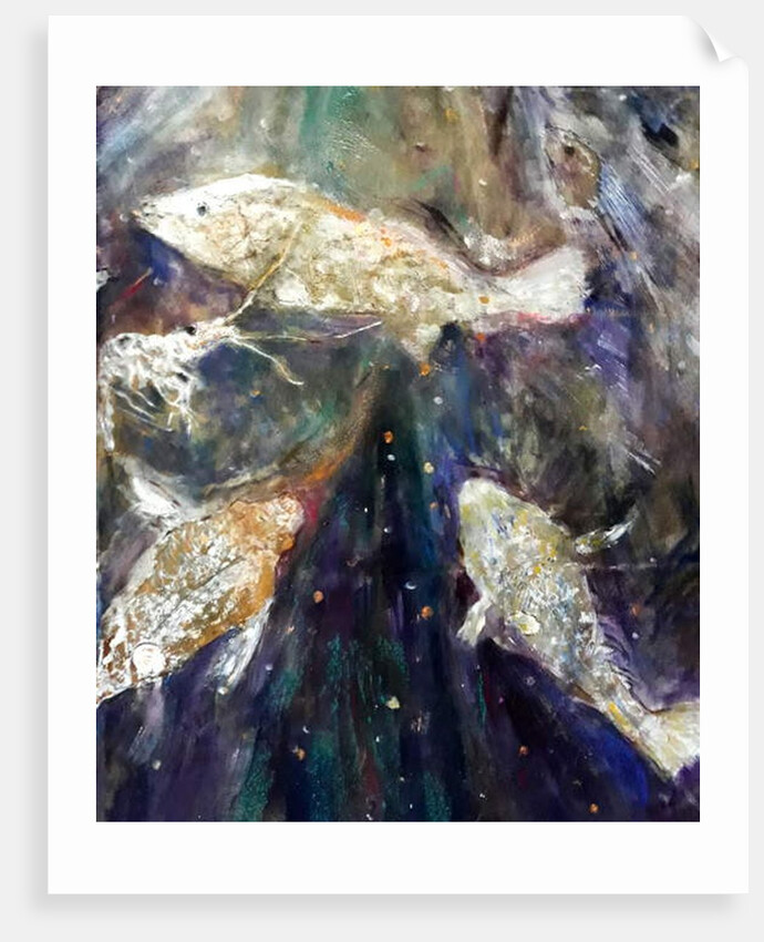 Fish Rising, 2018 by jocasta shakespeare