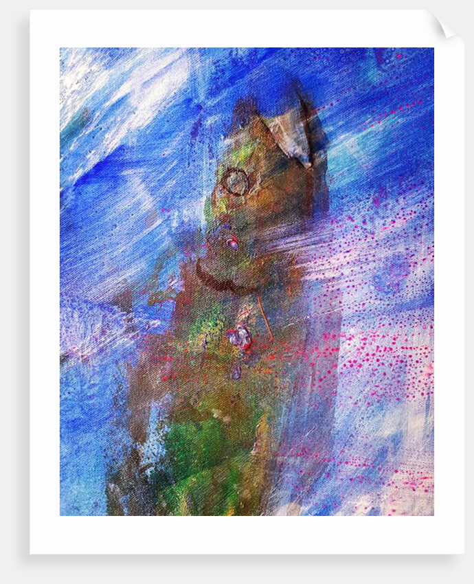 Salmon head, 2019 by jocasta shakespeare