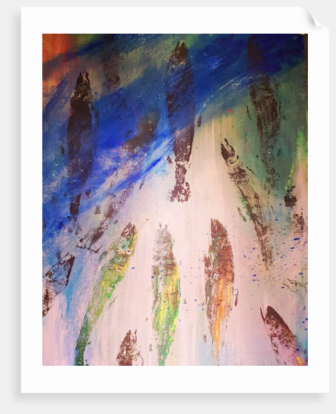 Salmon Run 1, 2019 by jocasta shakespeare