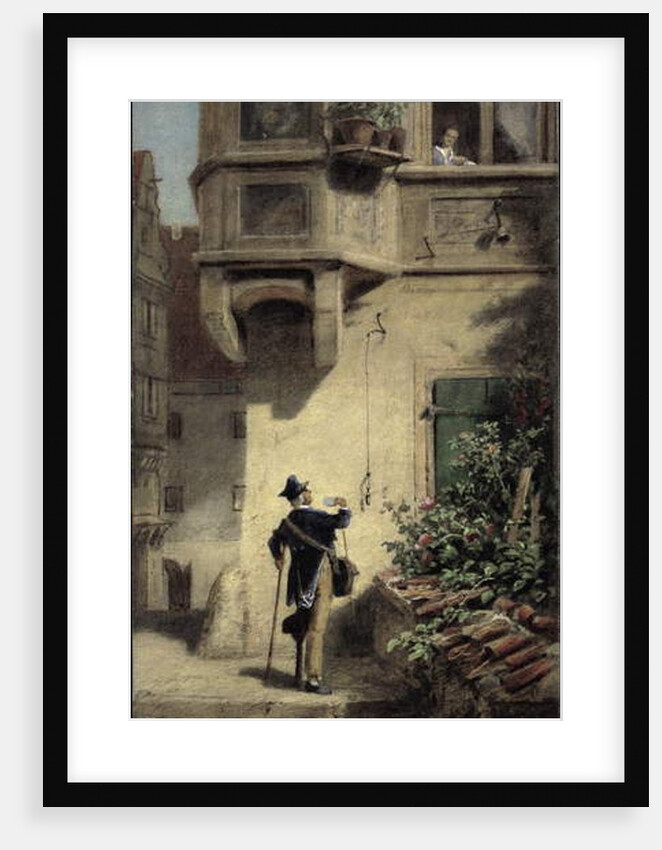 The Postman by Carl Spitzweg