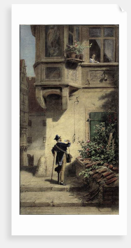 The Postman by Carl Spitzweg