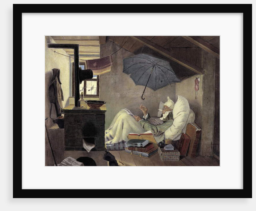 The Poor Poet, 1839 by Carl Spitzweg