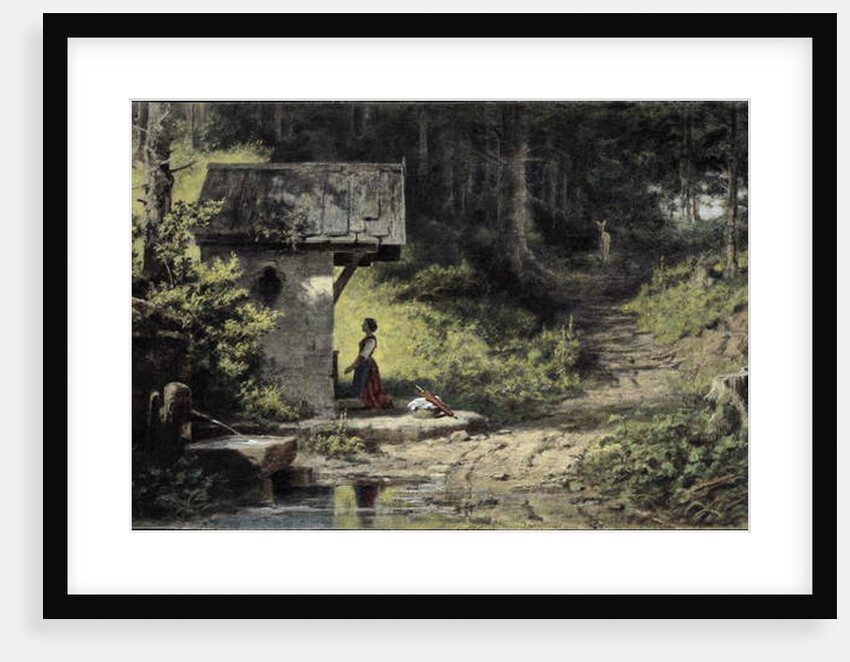 Chapel in the Woods by Carl Spitzweg