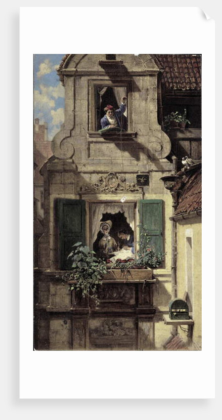 The Intercepted Love Letter, c.1855-60 by Carl Spitzweg