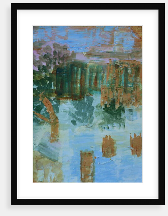 Impression of Greek house, Skyros by Cosima Duggal