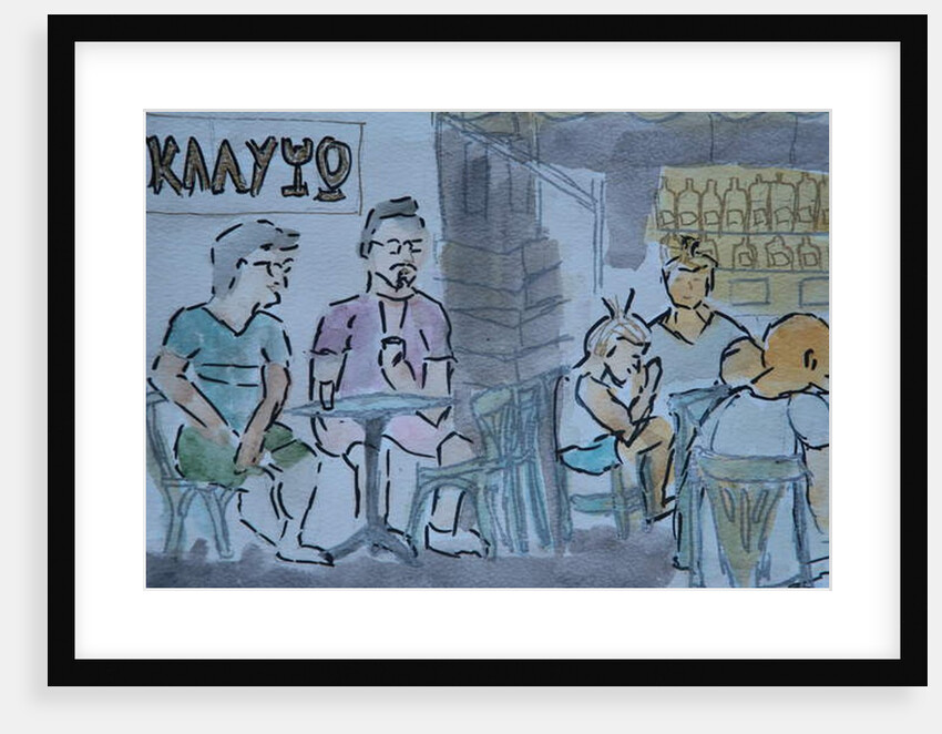 Calypso bar, Skyros, 2017 by Cosima Duggal