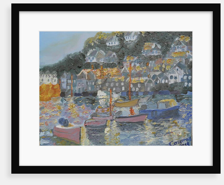 Mousehole harbour, Cornwall, 2013 by Cosima Duggal