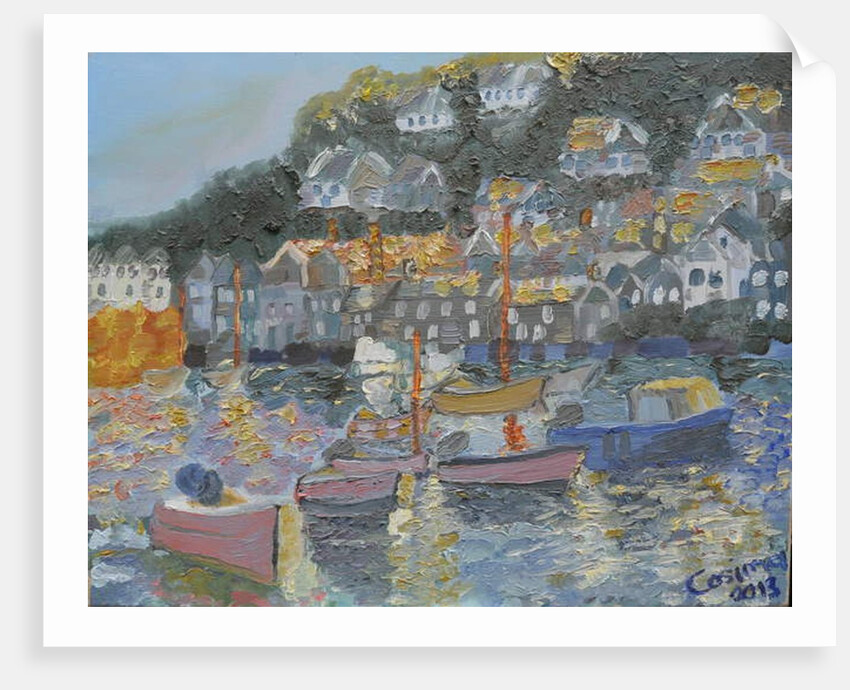 Mousehole harbour, Cornwall, 2013 by Cosima Duggal