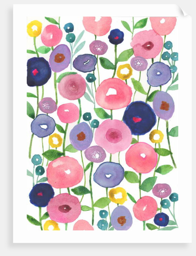 Poppies in Bloom by Elizabeth Rider