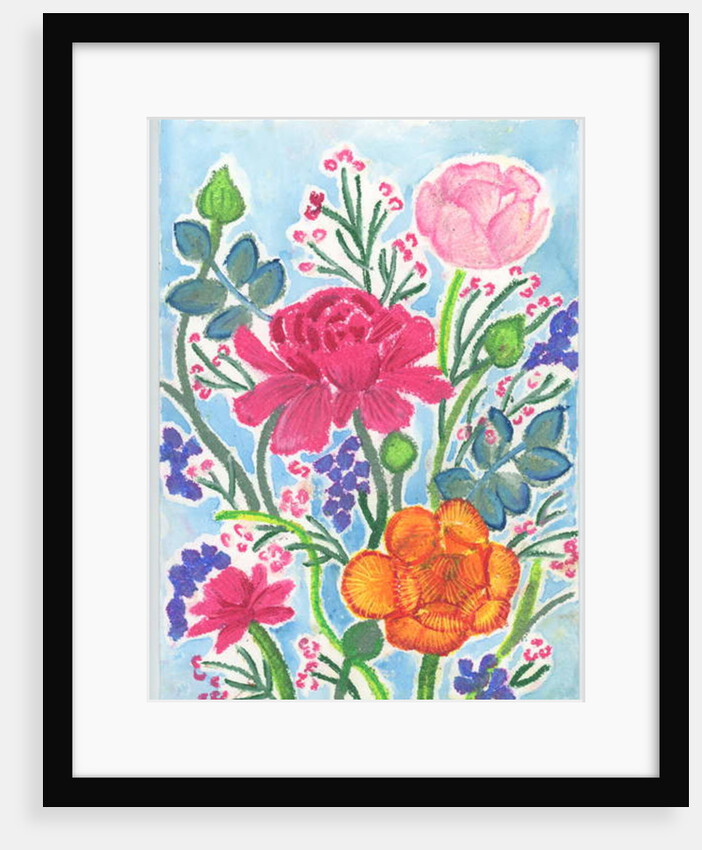 Ranunculus Bouquet, 2018 by Elizabeth Rider