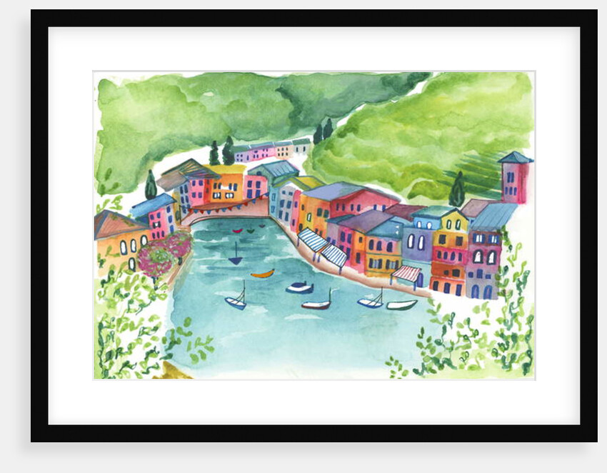 Genoa Port, 2018 by Elizabeth Rider