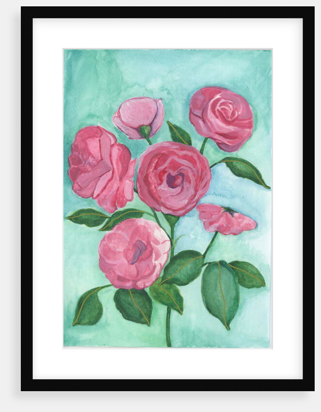 Pink Roses, 2017 by Elizabeth Rider