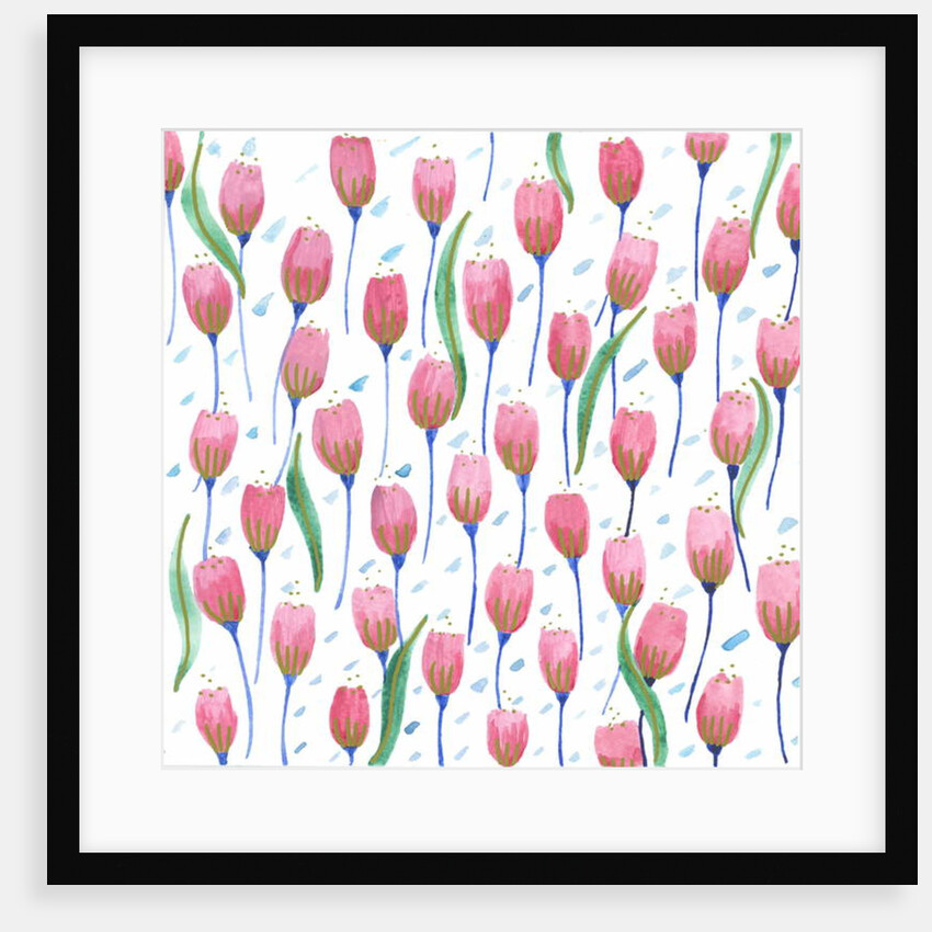 Pink Tulips, 2017 by Elizabeth Rider