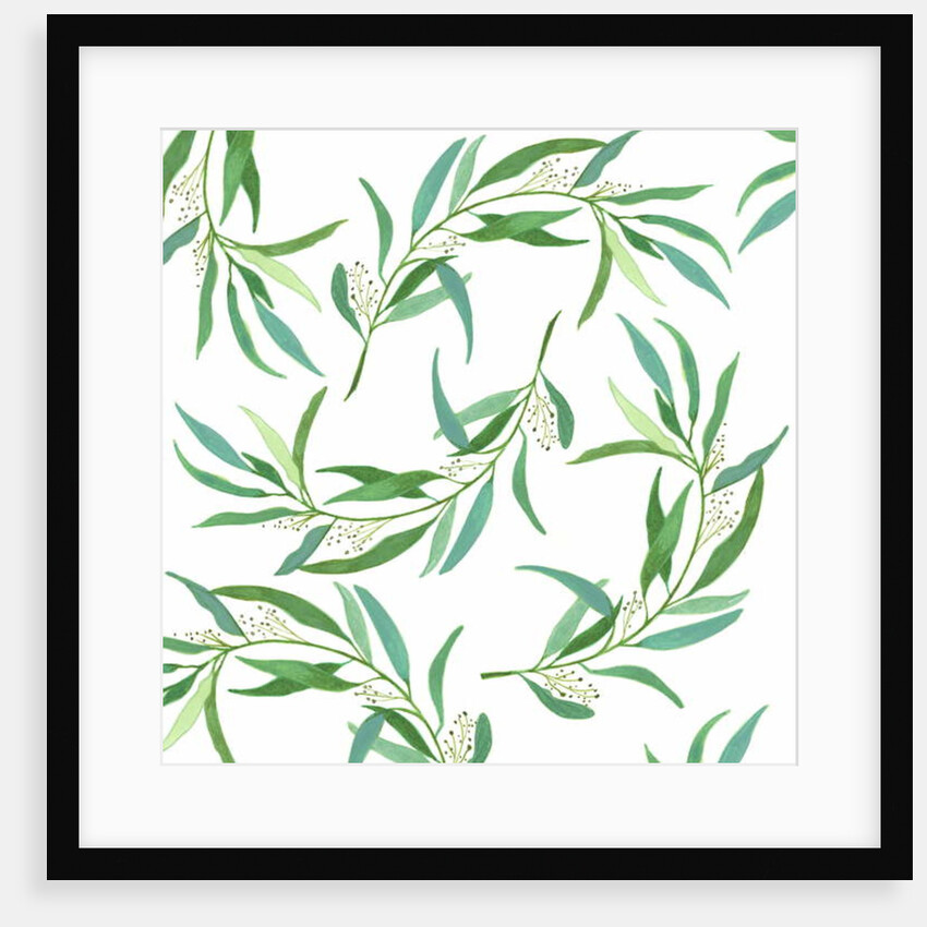 Eucalyptus Leaves, 2018 by Elizabeth Rider