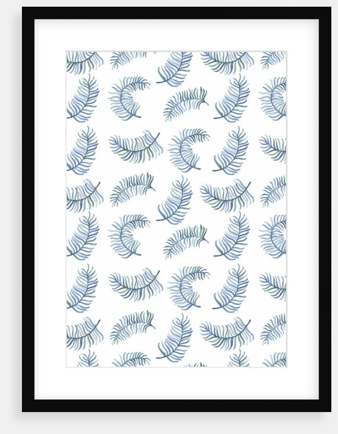 Fern Print, 2016 by Elizabeth Rider