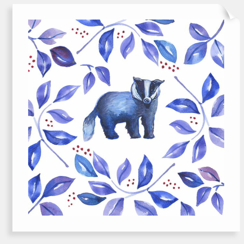 Badger, 2018 by Elizabeth Rider