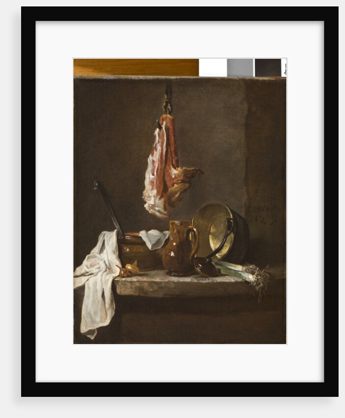 Still Life with a Rib of Beef, 1739 by Jean-Baptiste Simeon Chardin