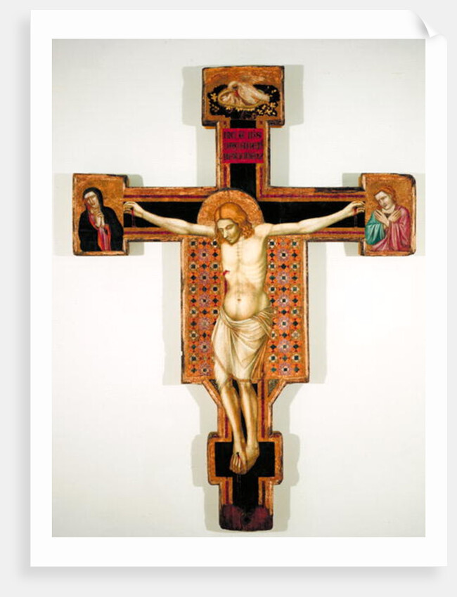 Painted Crucifix, c.1325-35 by Florentine School