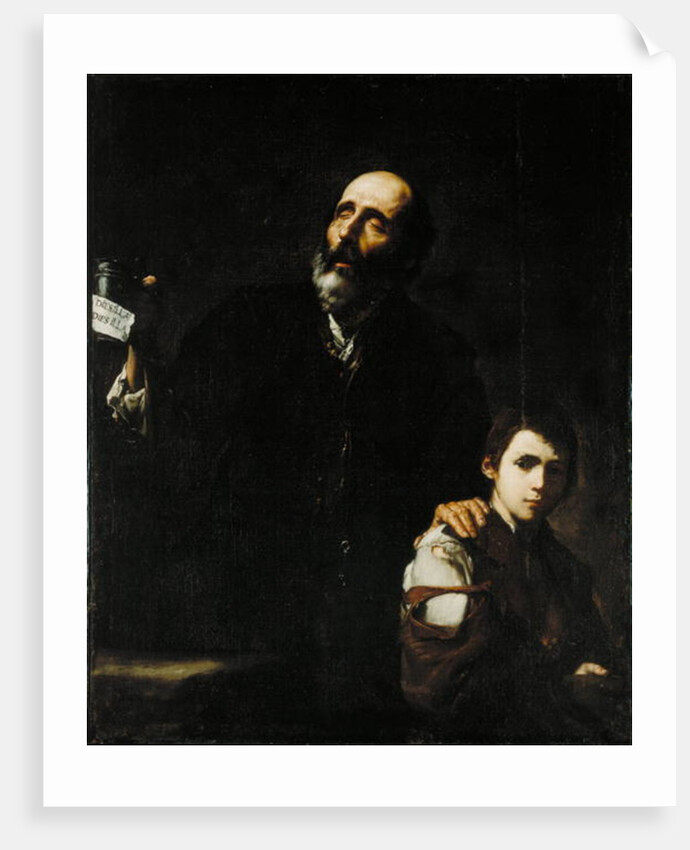 Blind Old Beggar, c.1632 by Jusepe de Ribera