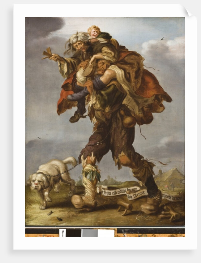 Allegory of Poverty, 1630s by Adriaen Pietersz. van de Venne