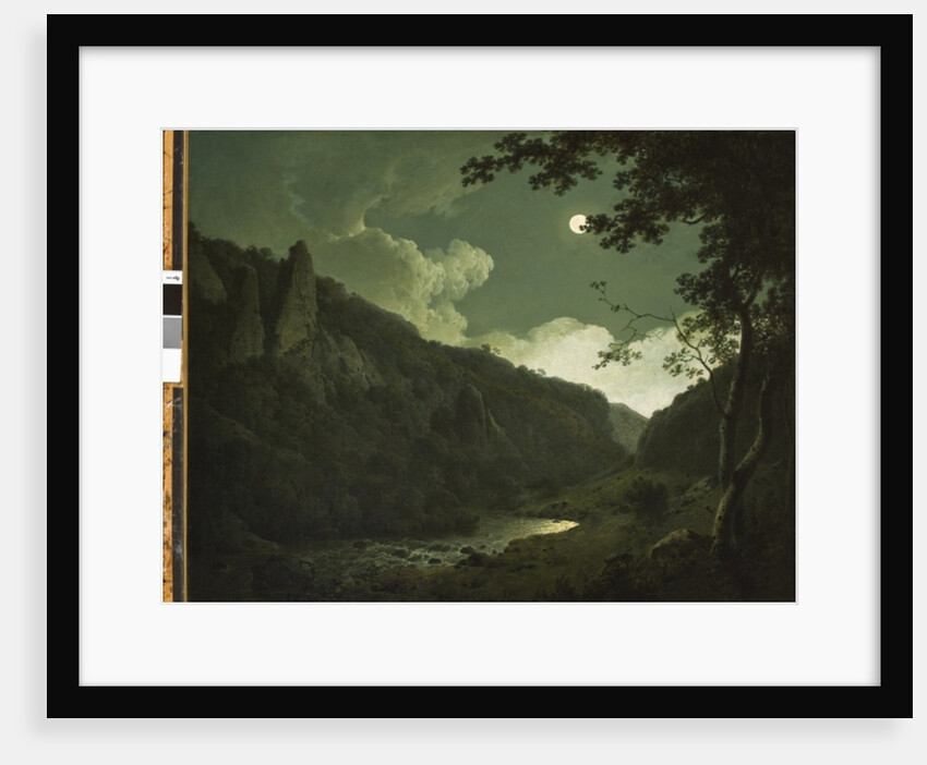 Dovedale by Moonlight, c.1784-85 by Joseph Wright of Derby