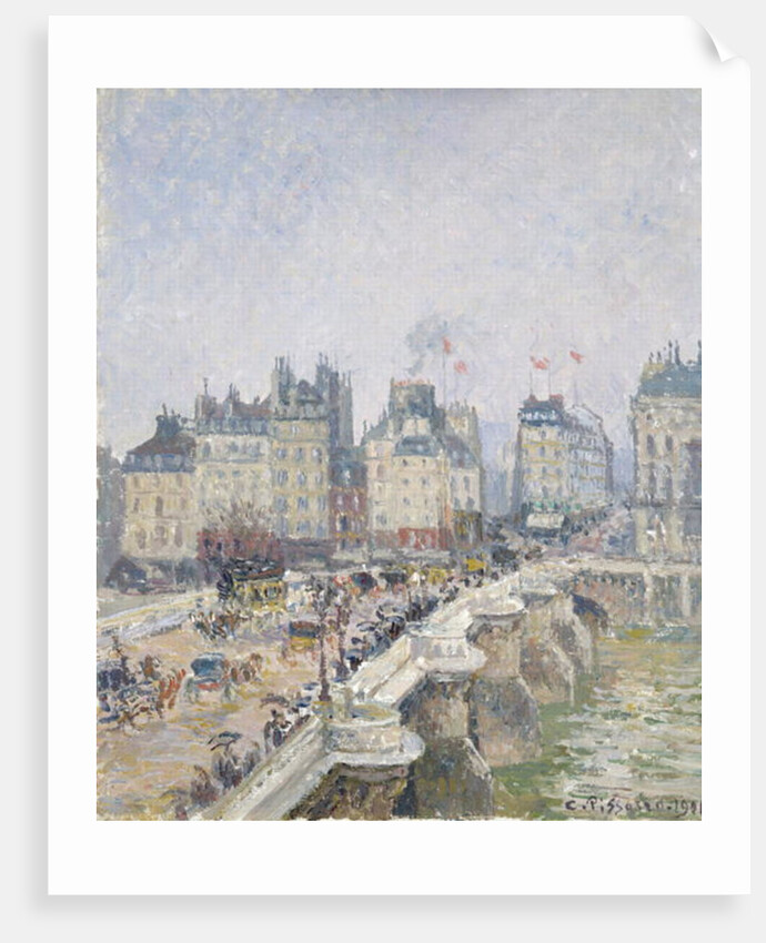 Pont Neuf, Paris, 1901 by Camille Pissarro