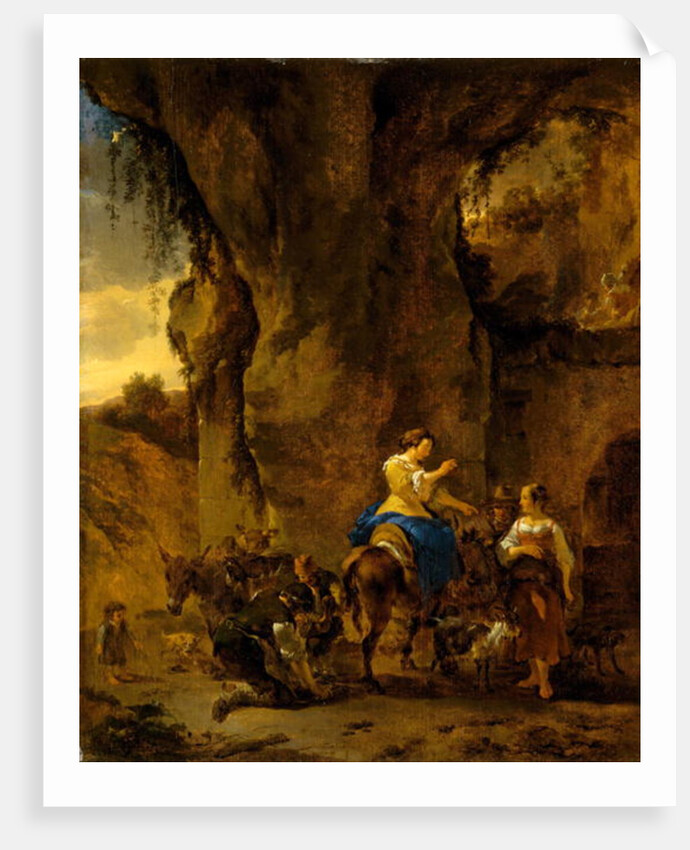 The Country Farrier, early 1660s by Nicolaes Pietersz. Berchem